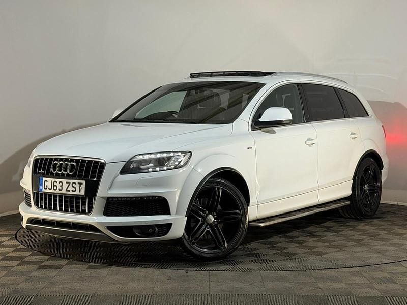 Used Audi Q7 S-line plus 245 HP (180 kW) 2013 White SUV