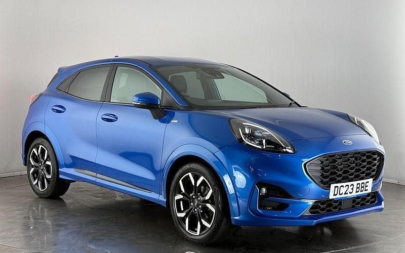 Blue Used 2023 Ford Puma ST-Line X Hatchback | £15,950 (Fair price) - Image 1/3