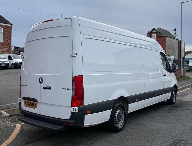 Used Mercedes Sprinter Progressive 150 HP (110 kW) 2021 White Van