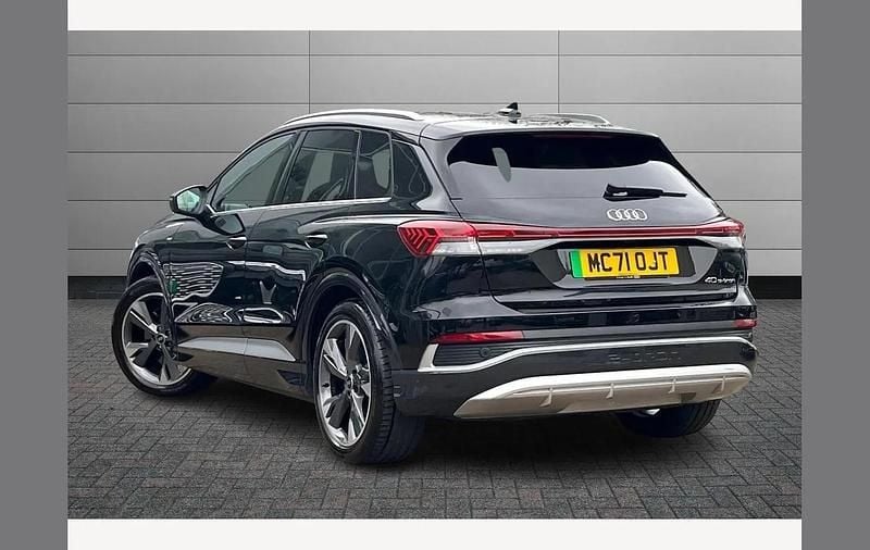 Used Audi Q4 e-tron S-Line 150 kW (204 HP) 2021 Black SUV