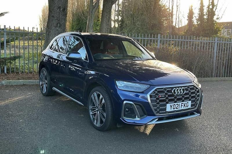 Blue Used 2021 Audi SQ5 Comfort SUV | £34,991 (Fair price) - Image 1/4