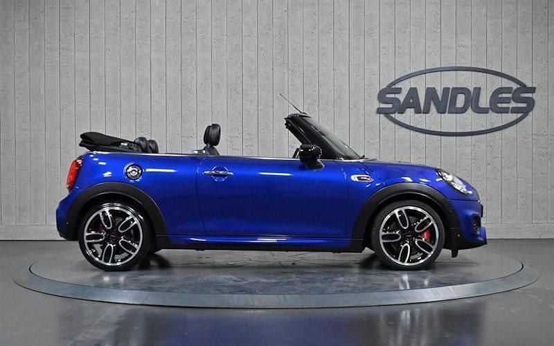 Used Mini John Cooper Works Cabriolet 231 HP (169 kW) 2018 Blue Cabriolet