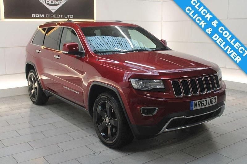 Red Used 2013 Jeep Grand Cherokee Limited SUV | £10,600 (Fair price) - Image 1/3