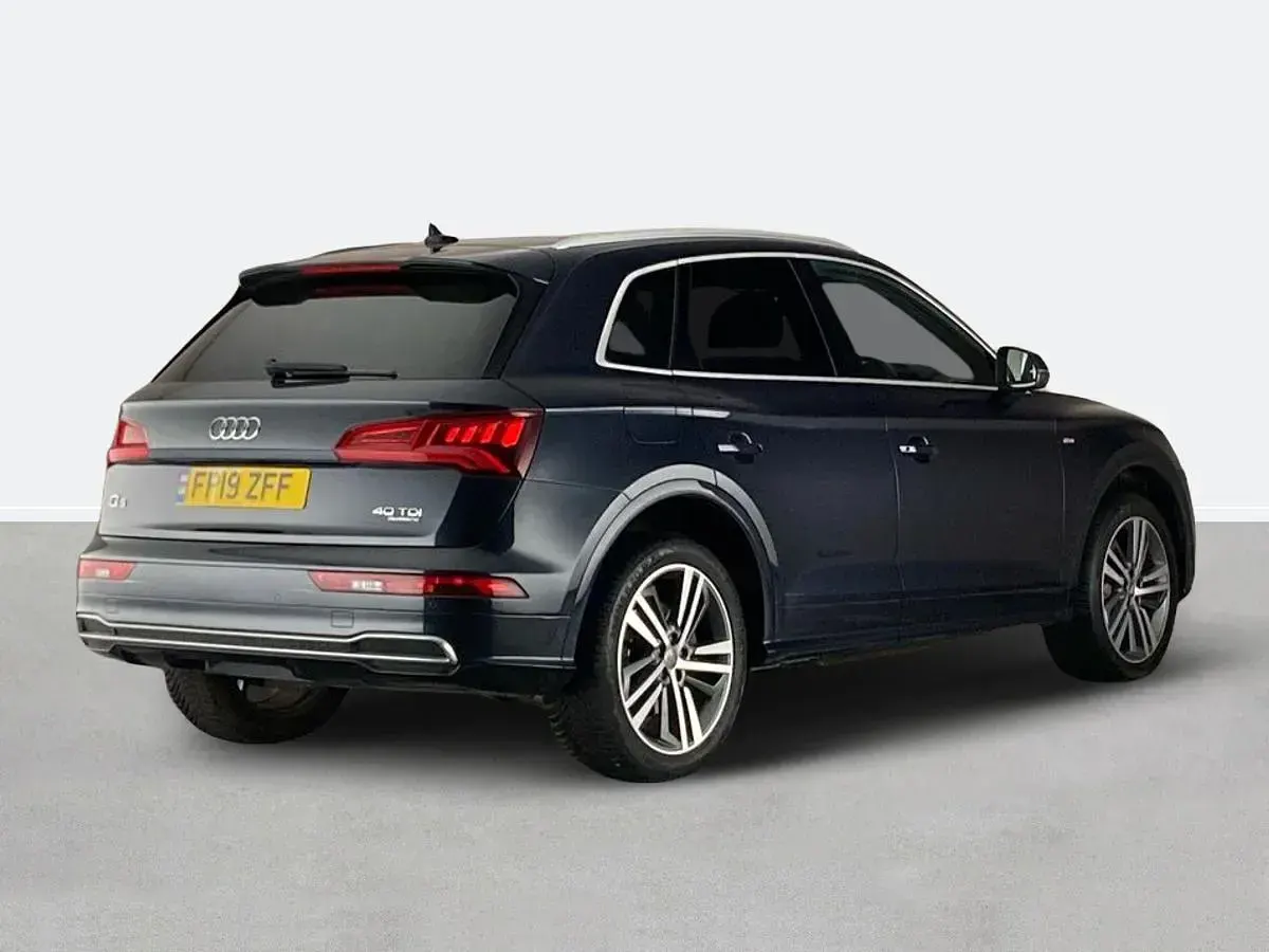Used Audi Q5 S-Line 190 HP (139 kW) 2019 Blue SUV