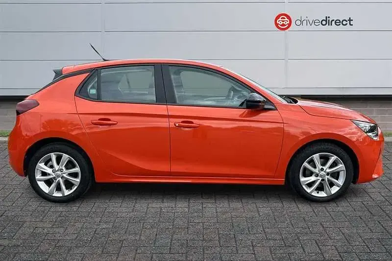 Used Vauxhall Corsa S 100 HP (73 kW) 2020 Orange Hatchback