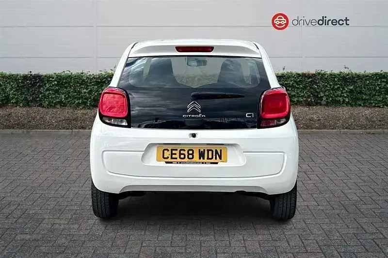 Used Citroën C1 Feel 72 HP (52 kW) 2018 White Hatchback