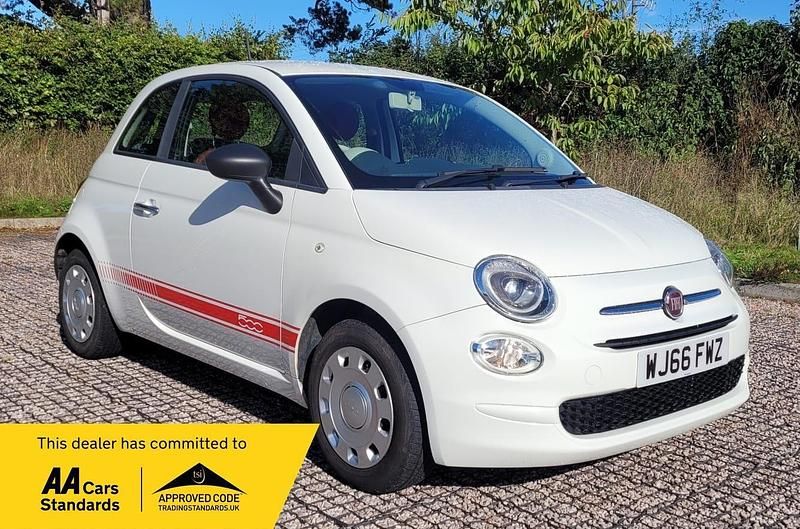 White Used 2016 Fiat 500 Pop Hatchback | £5,000 (Good price) - Image 1/4