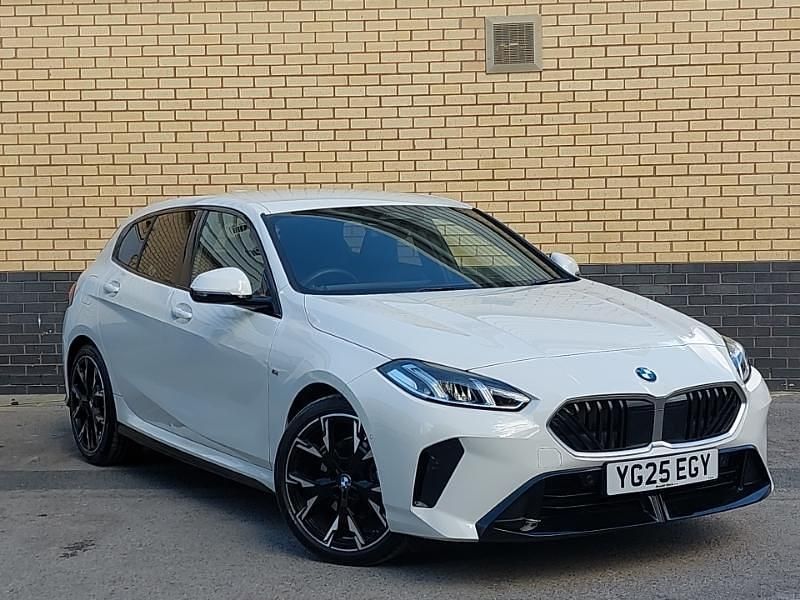 White Used 2025 BMW 120 M Sport Hatchback | £27,798 - Image 1/4
