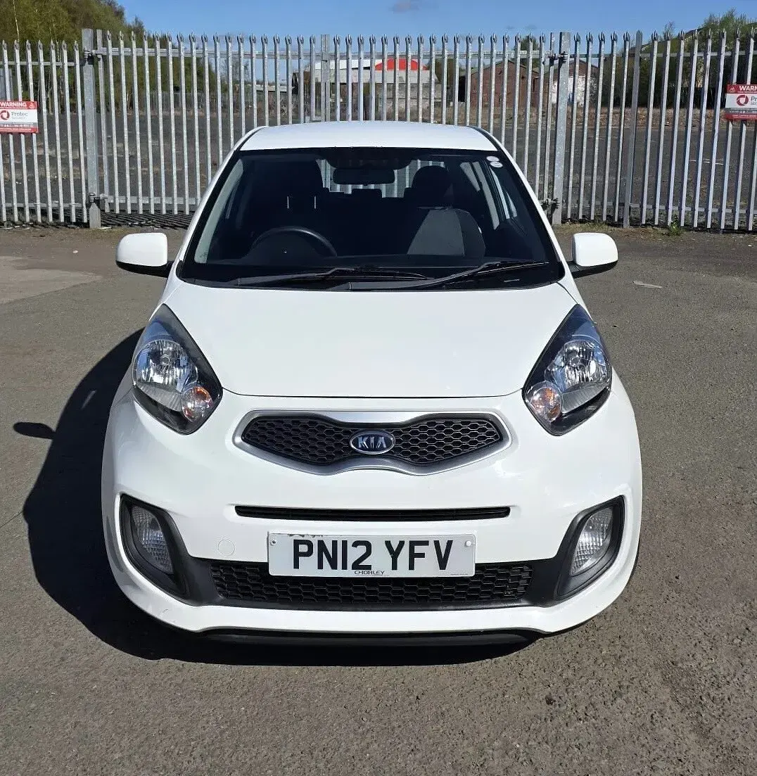 Used Kia Picanto 2012 White Hatchback
