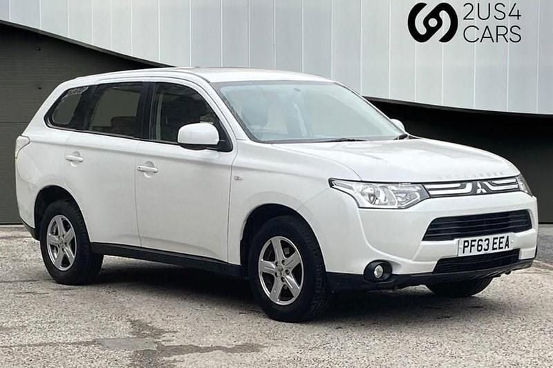 Used Mitsubishi Outlander 2014 White SUV