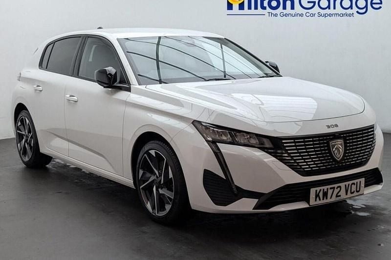 White Used 2023 Peugeot 308 Allure Premium Hatchback | £17,600 (Good price) - Image 1/1