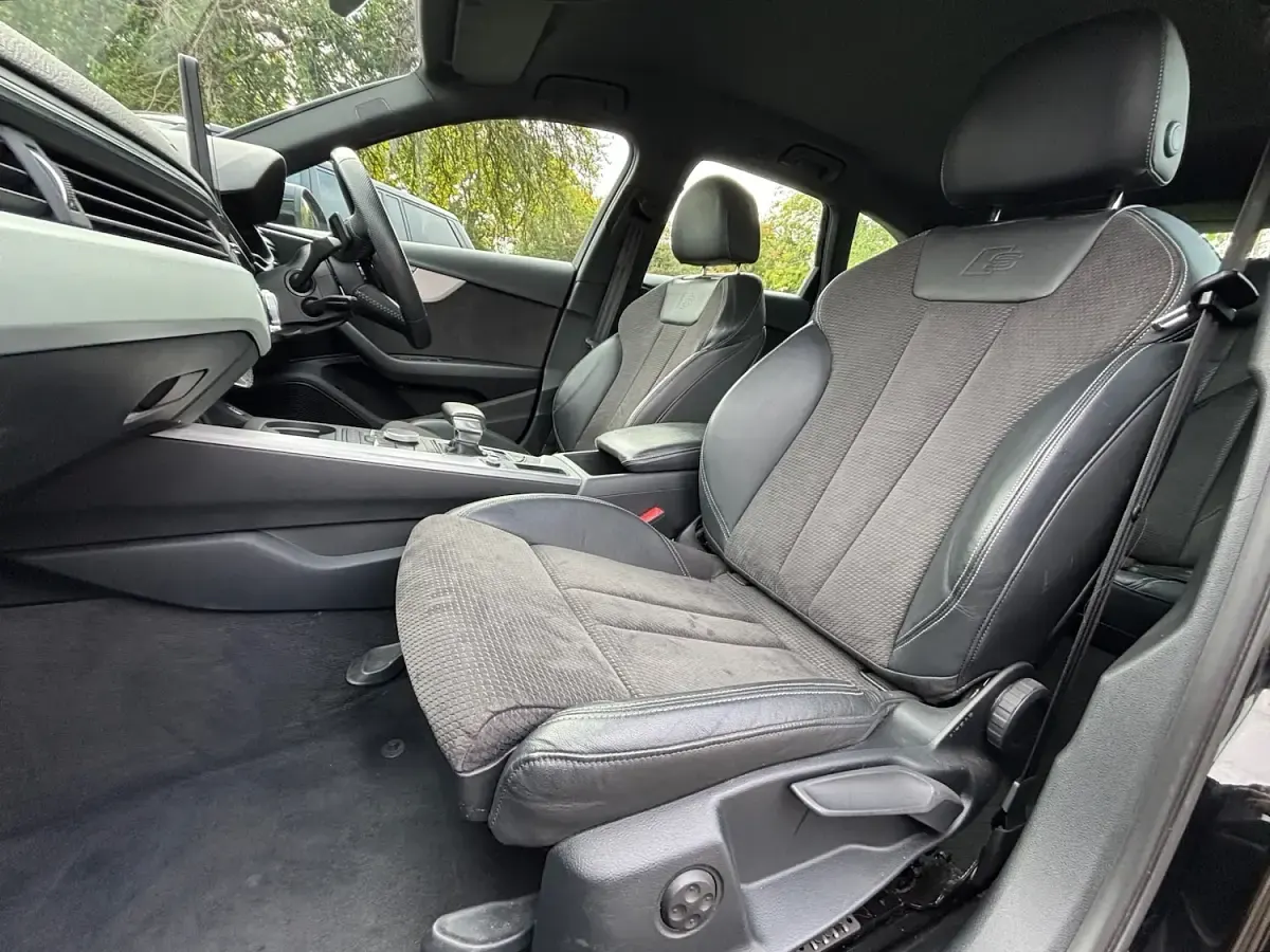 Used Audi A4 S-Line 190 HP (139 kW) 2019 Black Estate