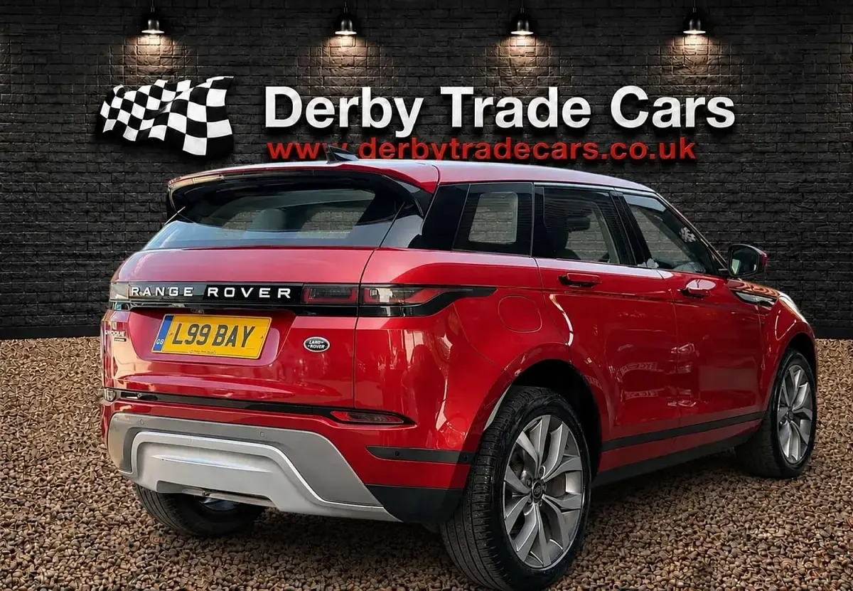 Used Land Rover Range Rover evoque HSE 2020 Red SUV