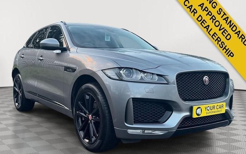 Used Jaguar F-Pace Chequered Flag 180 HP (132 kW) 2019 Grey SUV
