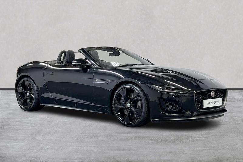 Black Used 2022 Jaguar F-Type First Edition Cabriolet | £42,999 (Super price) - Image 1/4