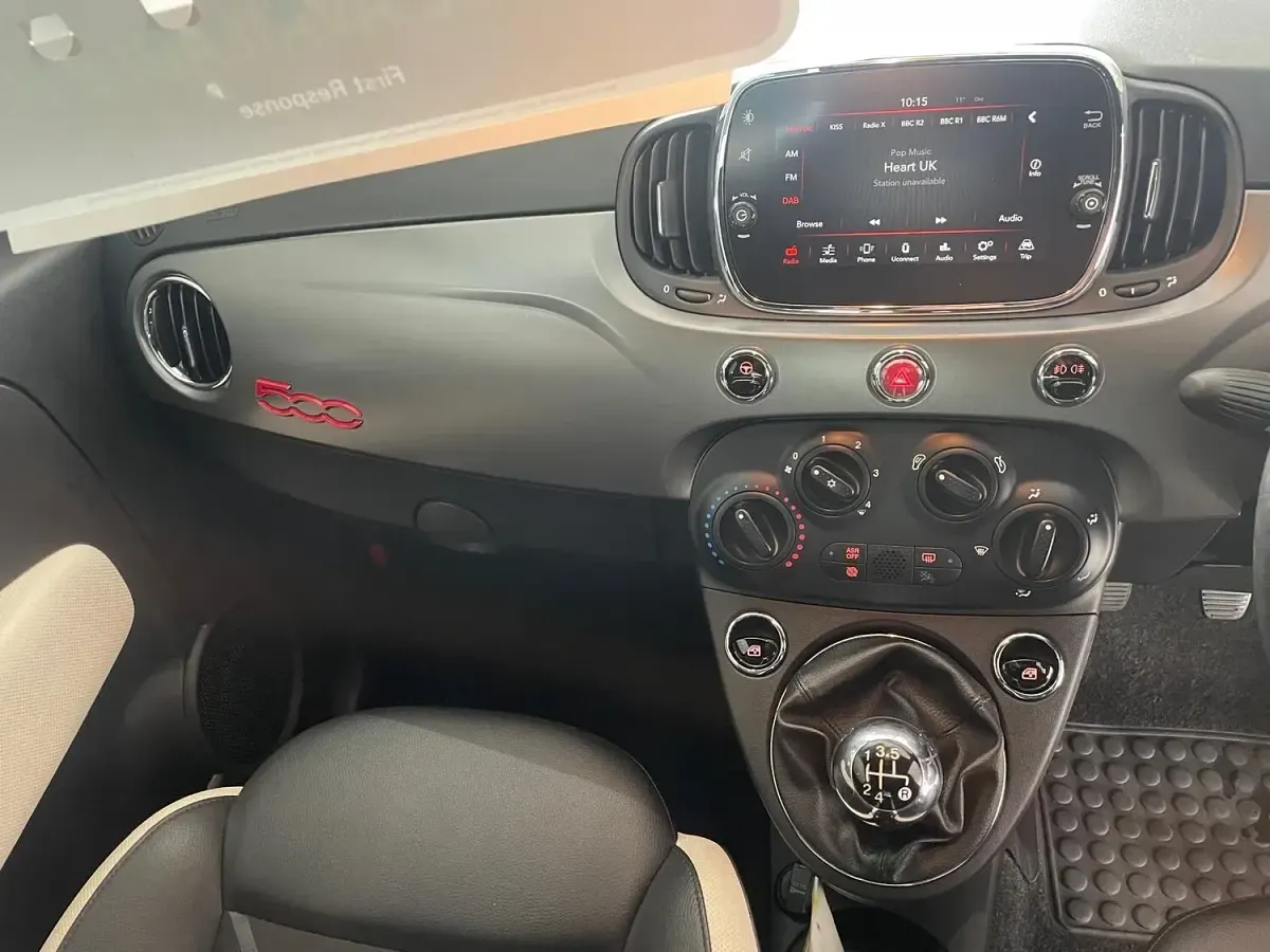 Used Fiat 500 S 69 HP (50 kW) 2017 Black Hatchback