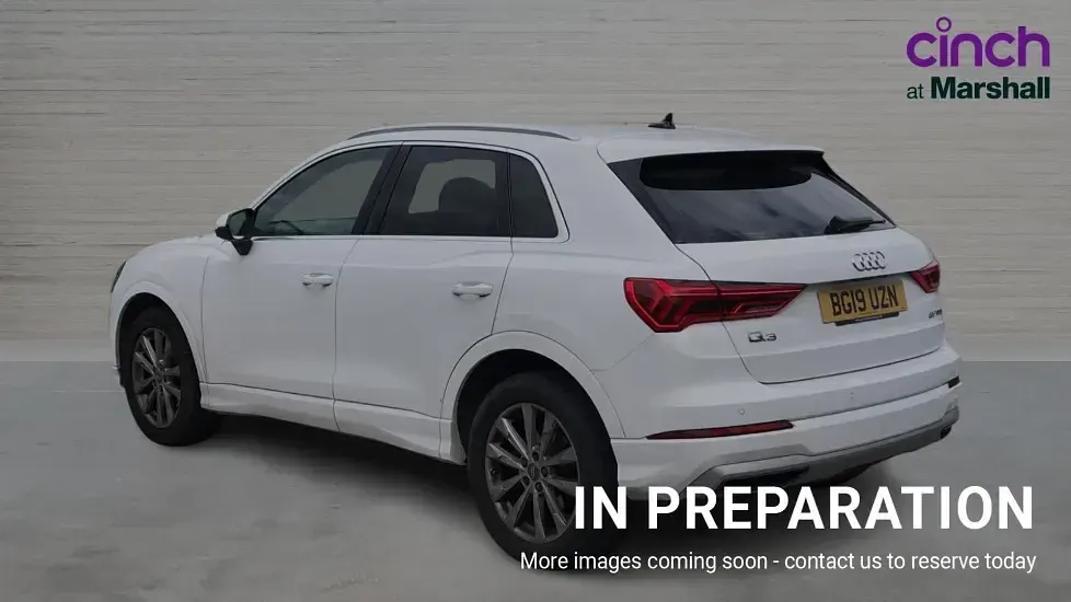 Used Audi Q3 S-Line 150 HP (110 kW) 2019 White SUV