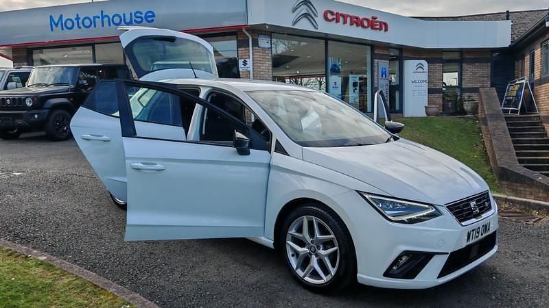 Used Seat Ibiza FR 2019 White Hatchback