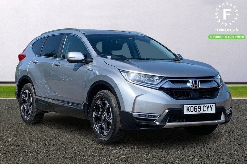 Silver Used 2020 Honda CR-V Hybrid SUV | £21,399 (Good price) - Image 1/4