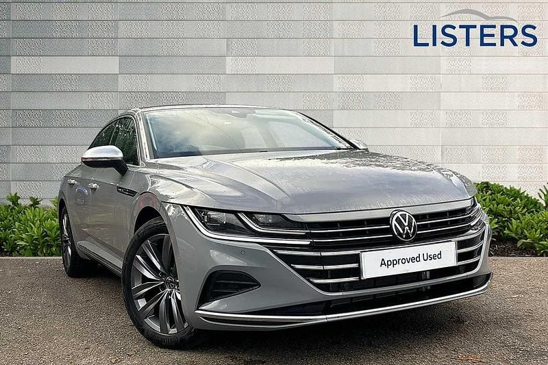 Moonstone grey Used 2024 VW Arteon Elegance Coupe | £27,990 (Fair price) - Image 1/4
