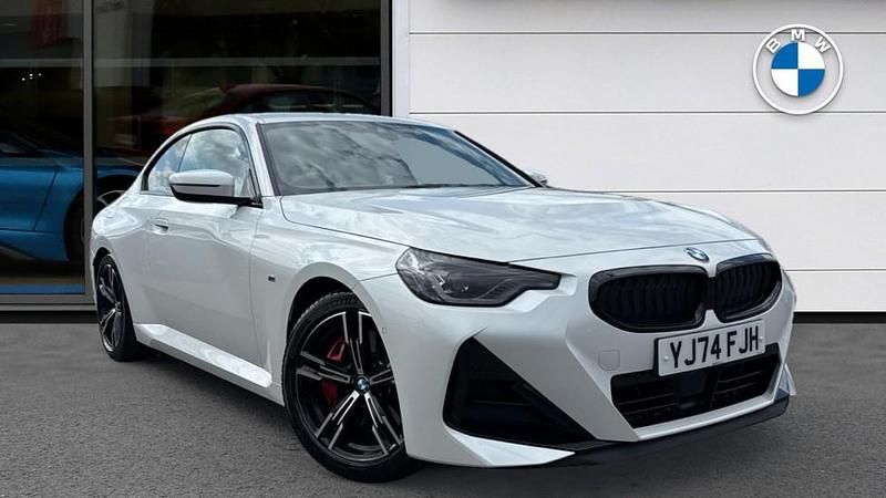 White Used 2025 BMW 230 M Sport Coupe | £35,811 (Good price) - Image 1/4
