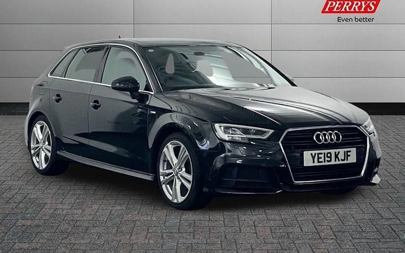 Used 2019 Audi A3 Sportback S-Line Hatchback | £12,216 (Fair price) - Image 1/4