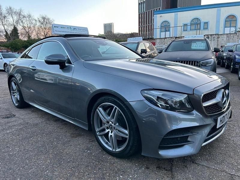 Used Mercedes E220 AMG line 2017 Grey Coupe