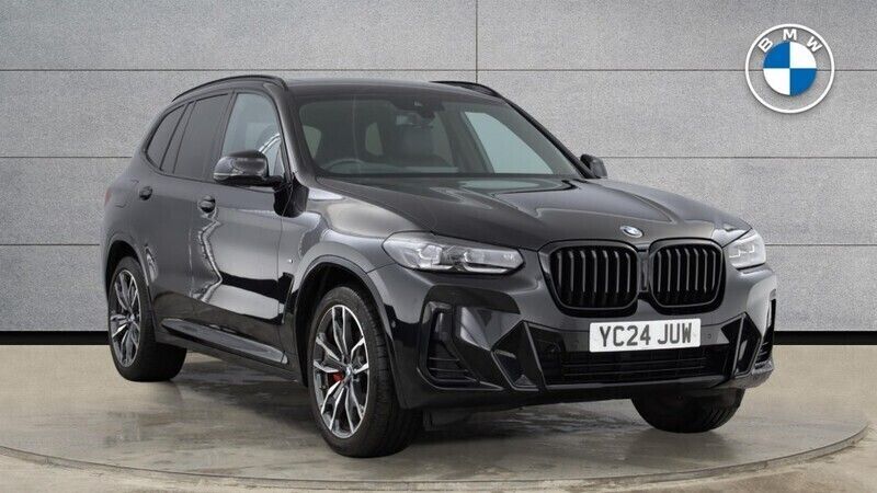 Black Used 2024 BMW X3 M Sport SUV | £48,450 (Expensive) - Image 1/4