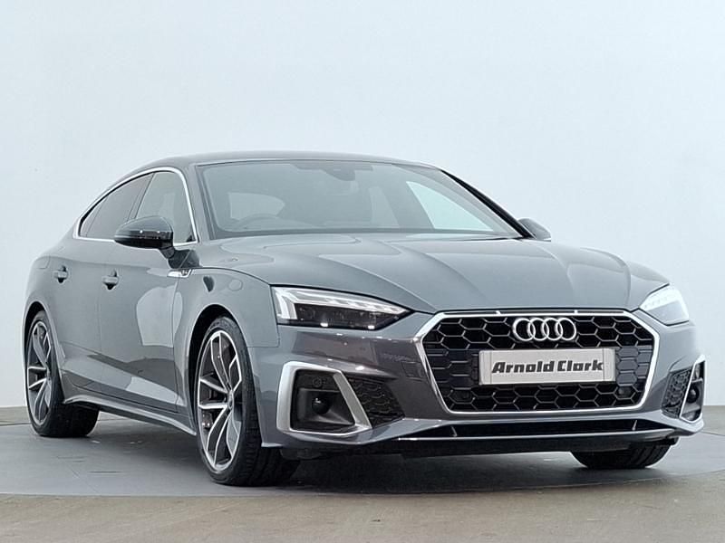 Used Audi A5 S-Line 163 HP (119 kW) 2023 Grey Coupe