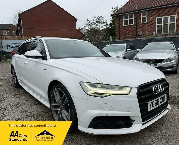 Used Audi A6 Black Edition 190 HP (139 kW) 2016 White Estate