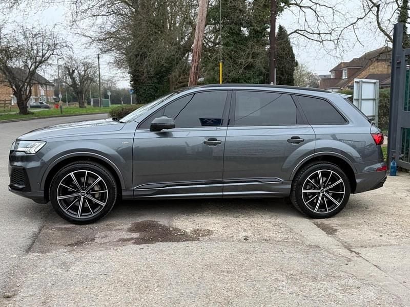 Used Audi Q7 Black Edition 2021 Grey SUV