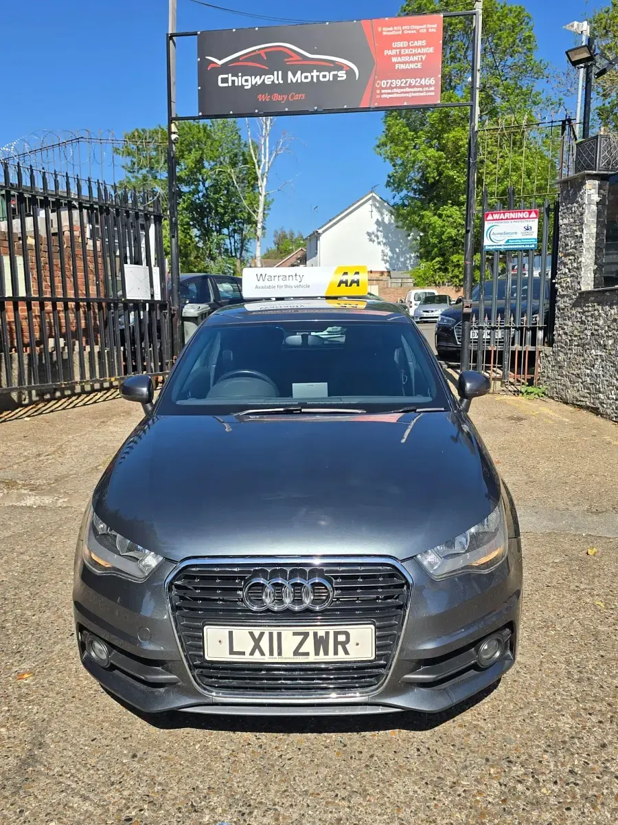 Usado Audi A1 S-Line 2011 Gris Utilitario