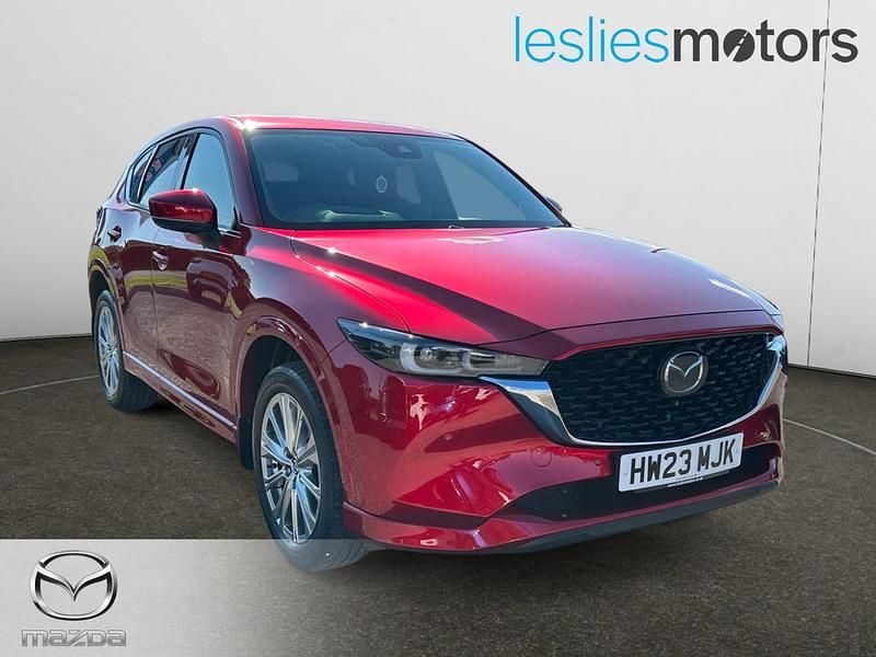 Red Used 2023 Mazda CX-5 Takumi-Line SUV | £25,499 (Fair price) - Image 1/3