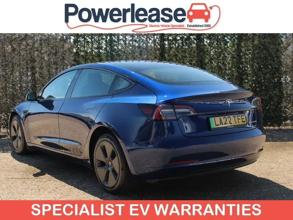 Used Tesla Model 3 Long Range AWD 366 kW (498 HP) 2022 Blue Sedan