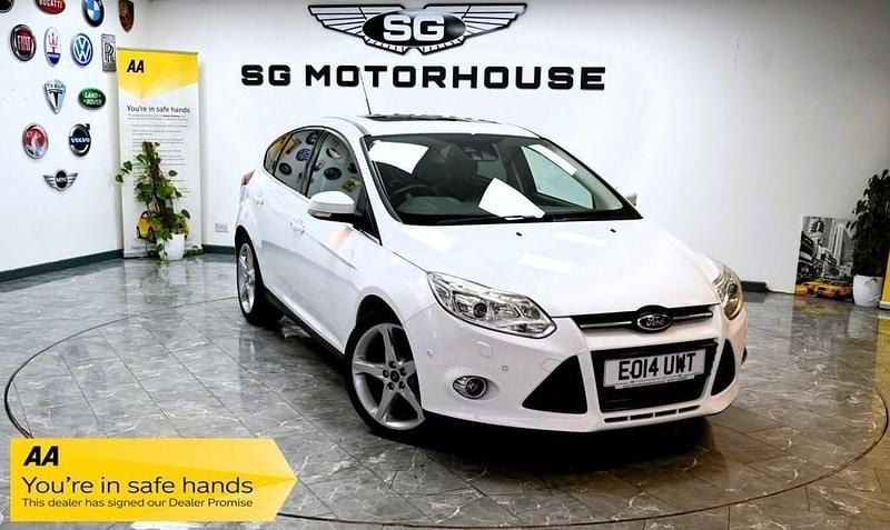 White Used 2014 Ford Focus Titanium X Hatchback | £5,985 (Fair price) - Image 1/4