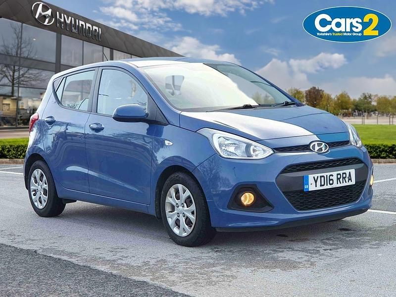Used Hyundai i10 SE 86 HP (63 kW) 2016 Blue Hatchback