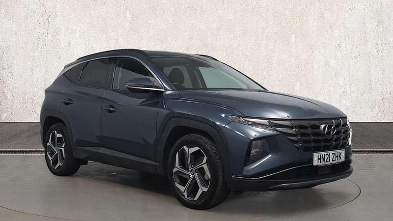 Blue Used 2021 Hyundai Tucson Premium SUV | £20,222 (Good price) - Image 1/4