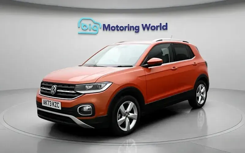 Usado VW T-Cross SEL 110 HP (80 kW) 2023 Laranja SUV
