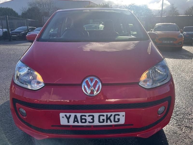 Used VW up! high up! 75 HP (55 kW) 2014 Red Hatchback