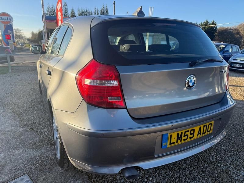 Used BMW 118 Sport Line 143 HP (105 kW) 2009 Grey Hatchback