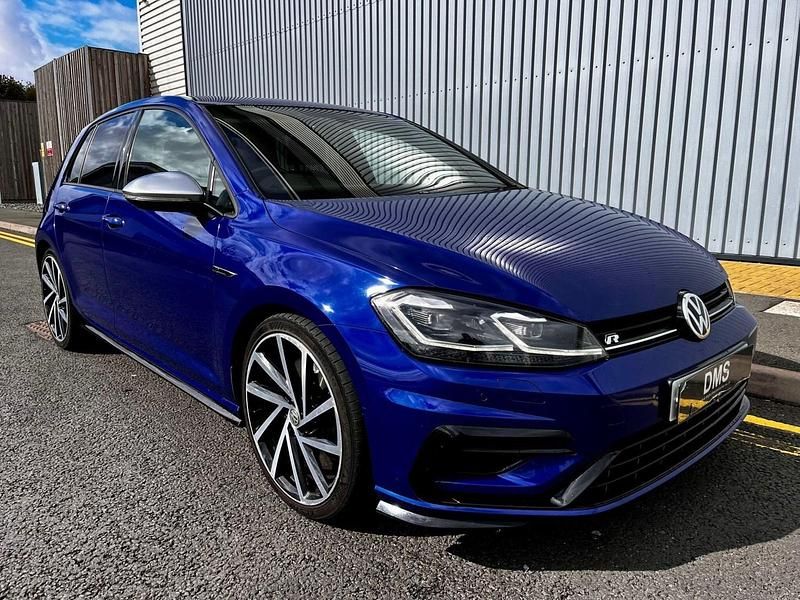 Blue Used 2018 VW Golf VII R Hatchback | £14,850 (Good price) - Image 1/4