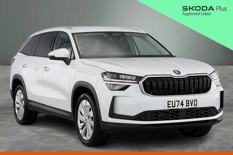 Used Skoda Kodiaq SE L 193 HP (141 kW) 2024 Moon white metallic SUV