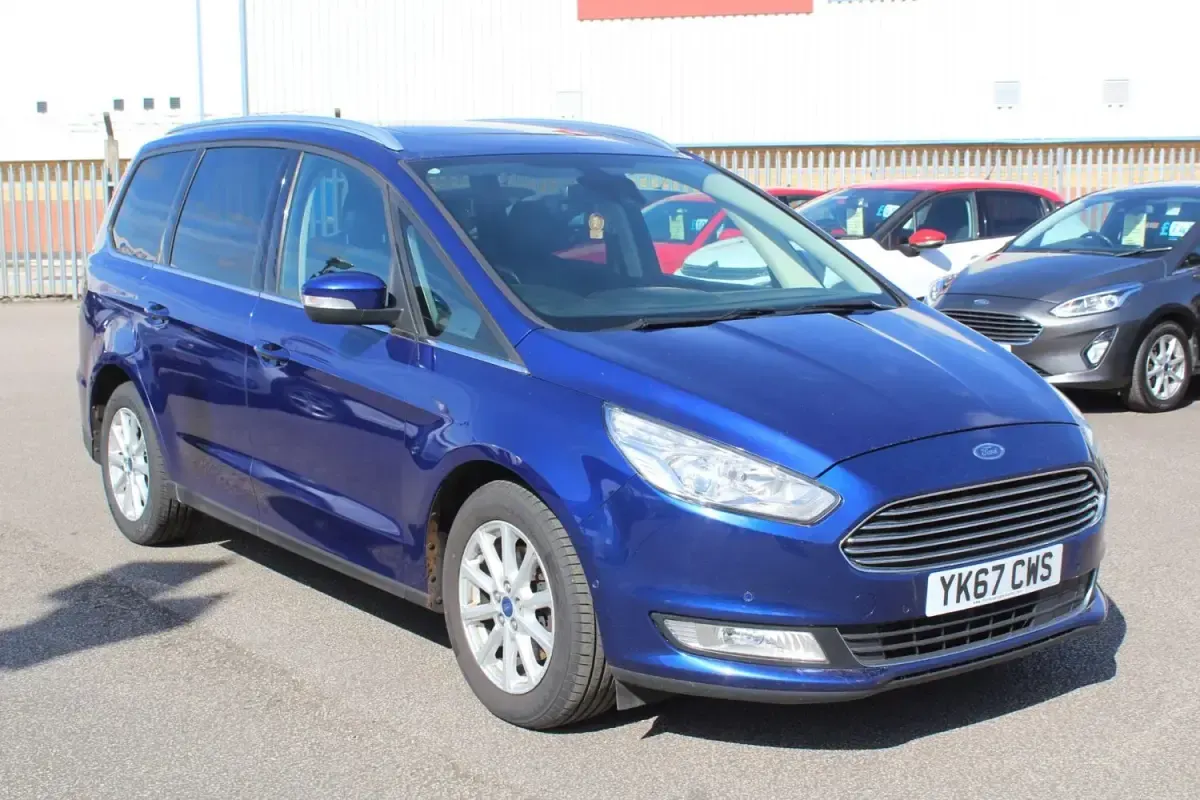 Used Ford Galaxy Titanium X 150 HP (110 kW) 2017 Blue MPV