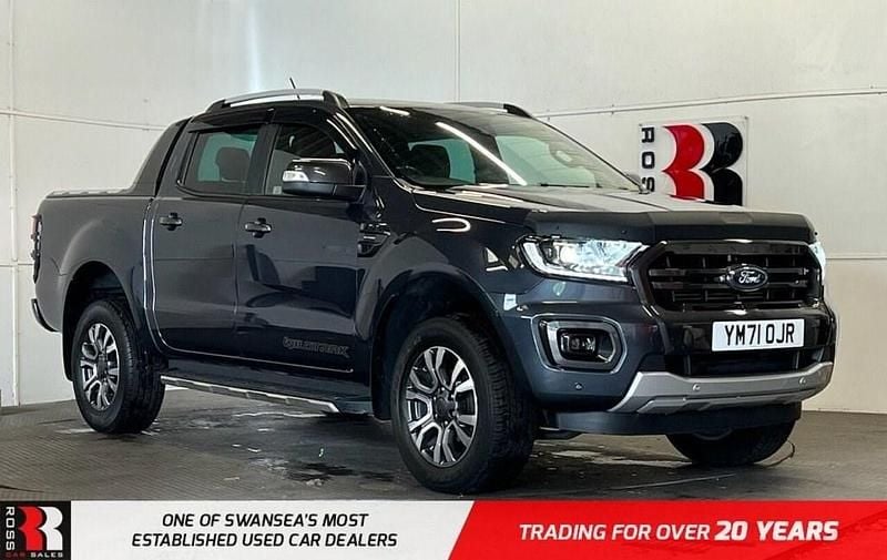Grey Used 2022 Ford Ranger Wildtrack Pickup | £18,995 (Good price) - Image 1/4
