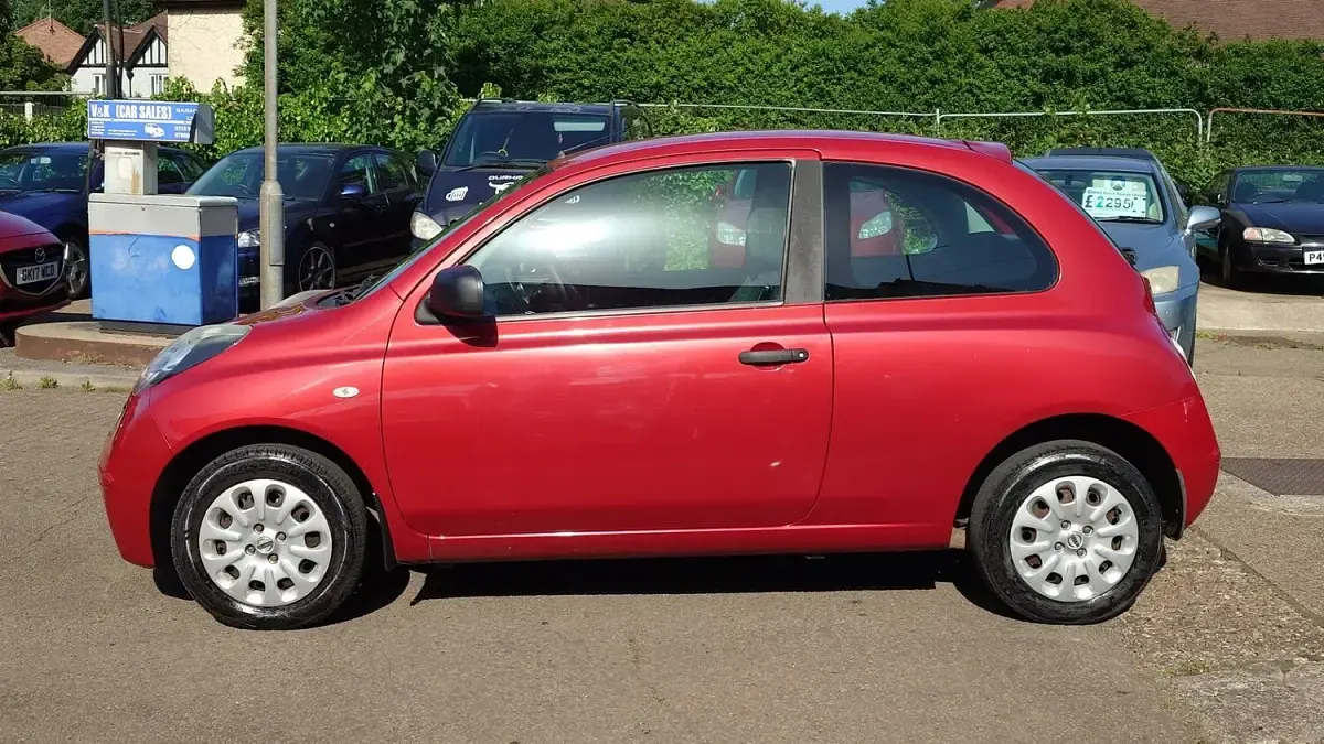Used Nissan Micra Visia 2010 Red Hatchback