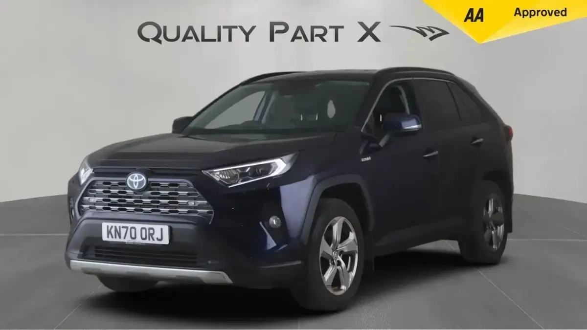 Used Toyota RAV4 218 HP (160 kW) 2020 Blue SUV