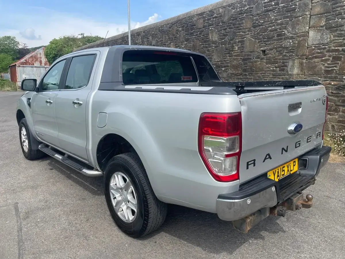 Used Ford Ranger Limited 2015 Silver Pickup