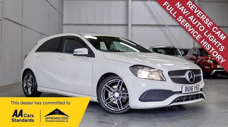 White Used 2016 Mercedes A180 AMG line Hatchback | £8,500 (Fair price) - Image 1/4