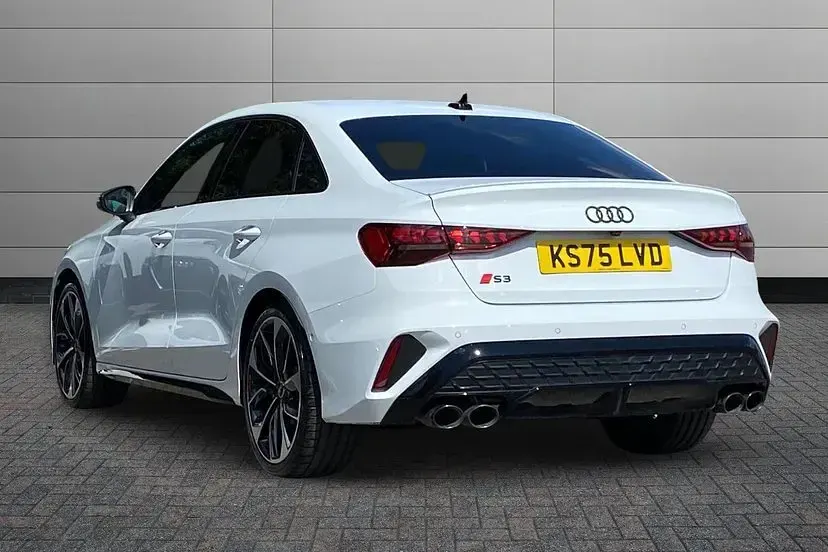 Used Audi S3 Black Edition 328 HP (241 kW) 2025 White Sedan