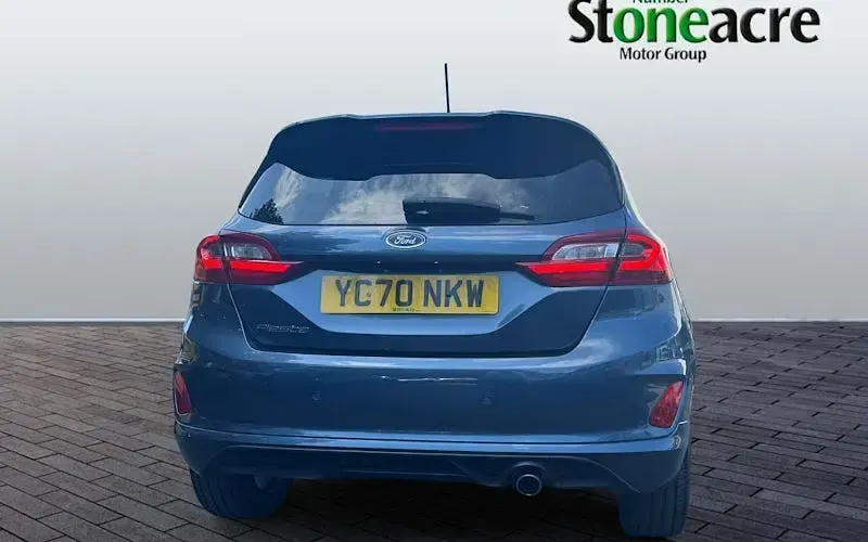 Used Ford Fiesta ST-Line 95 HP (69 kW) 2020 Blue Hatchback